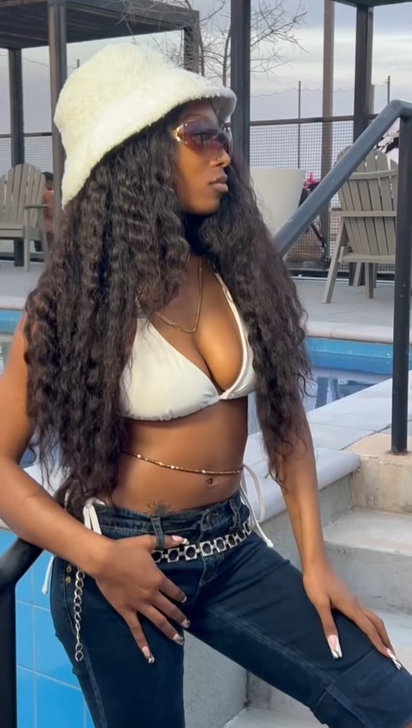 Water Wave Lace Closure Wig