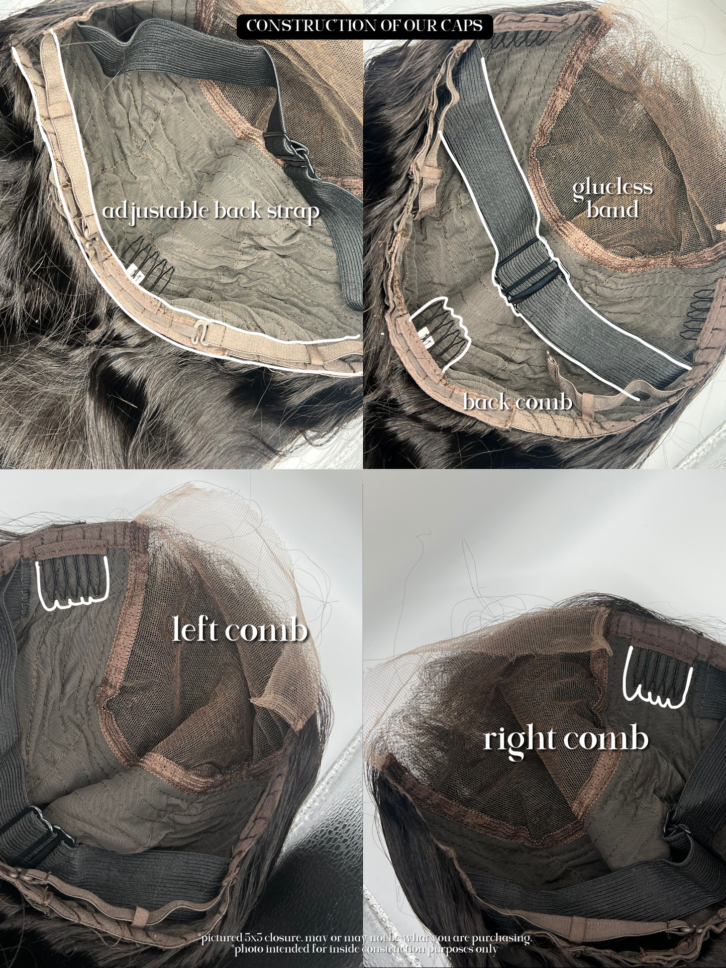 Deep Wave Lace Closure Wig